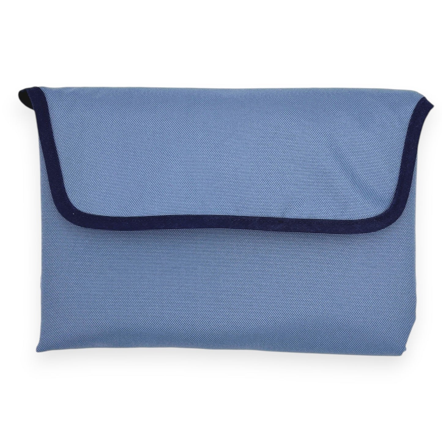 Wickelunterlage Blau kariert